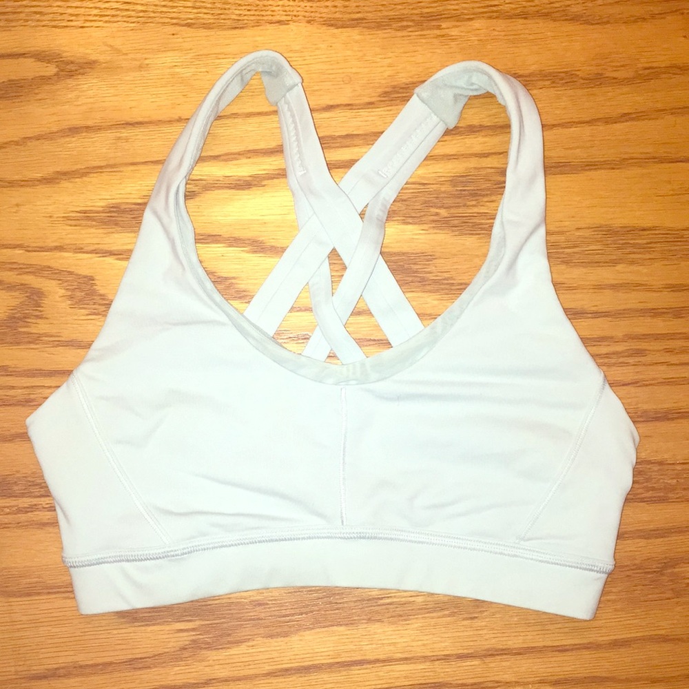 Light Blue Lululemon Sports Bra 2